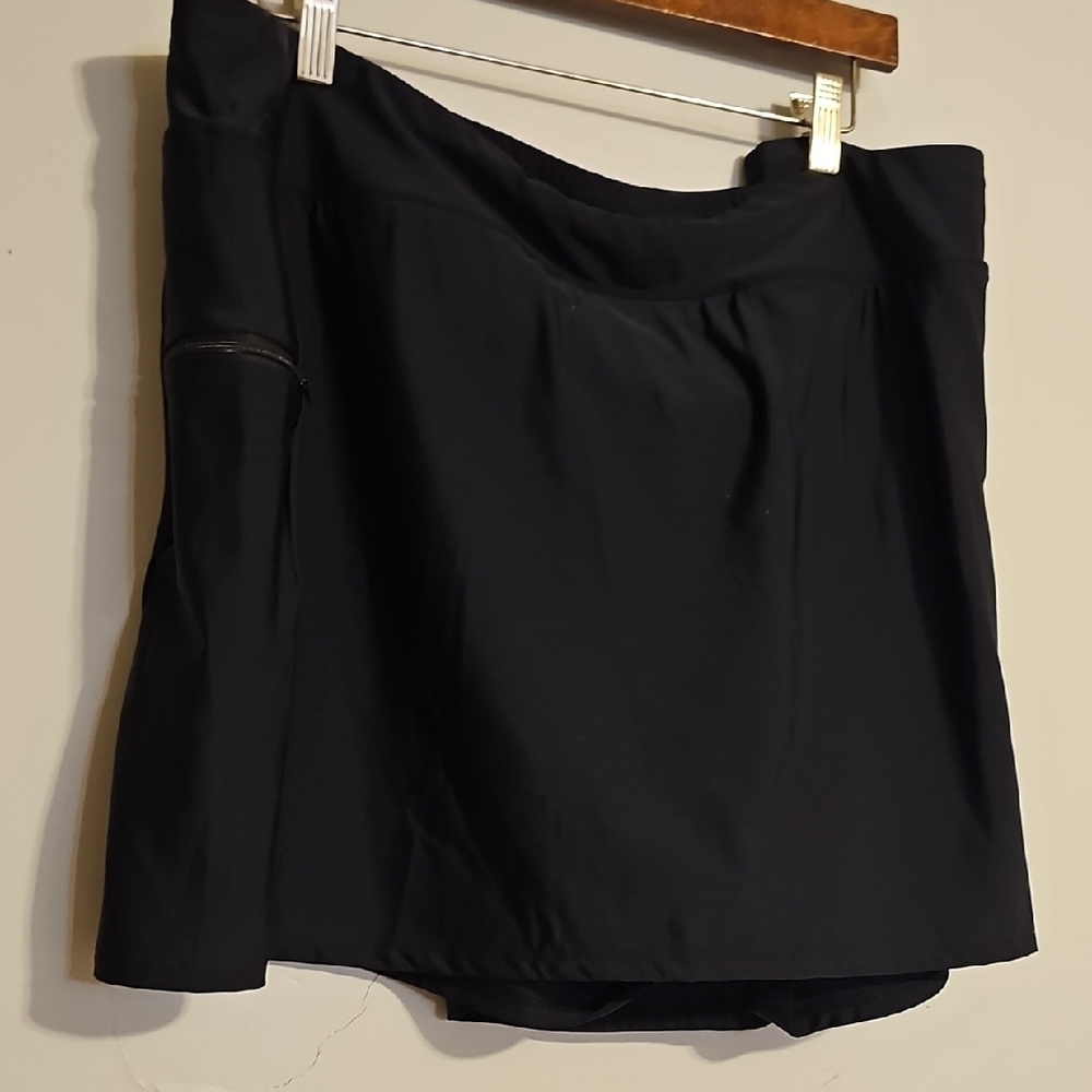 Black Swim Skirt for Women With Zipper Regular $50 Size 26W